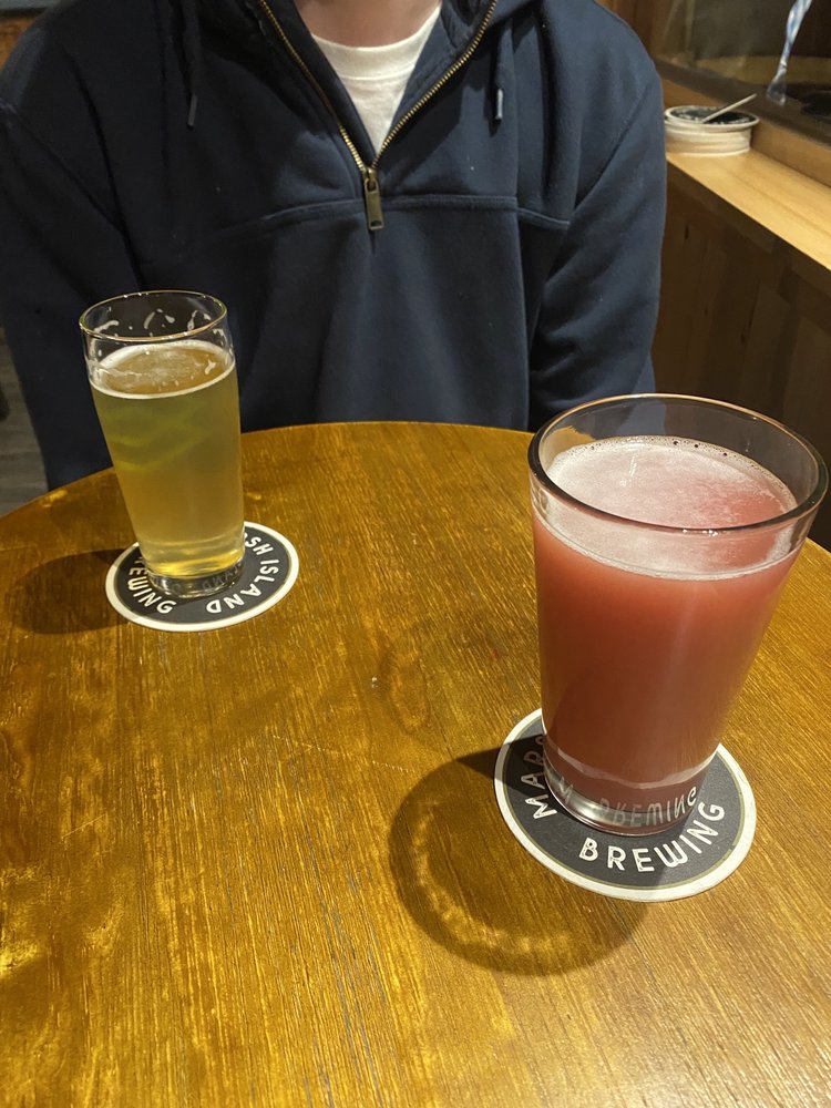 Food from Marsh Island Brewing