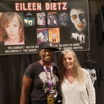 Midsummer Scream - Ms. Eileen Diek the face of the demon Pazuzu and played Regan in the Exorcist 1971 film. - Festivals Near Me - Long Beach, California Midsummer Scream - Ms. Eileen Diek the face of the demon Pazuzu and played Regan in the Exorcist 1971 film. - Festivals Near Me - Long Beach, California