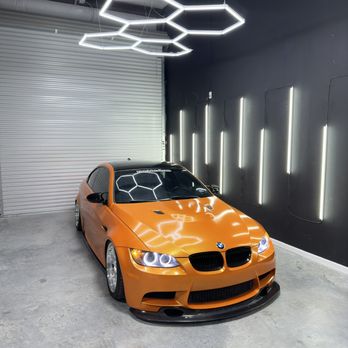 Klutchdetail & Wraps - Full Color Change in HExis Orange glitter wrap - Auto Detailing Near Me - Houston, Texas Klutchdetail & Wraps - Full Color Change in HExis Orange glitter wrap - Auto Detailing Near Me - Houston, Texas