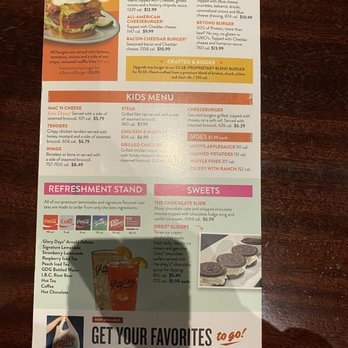 Glory Days Grill - Menu - Sports Bars Near Me - Brandon, Florida Glory Days Grill - Menu - Sports Bars Near Me - Brandon, Florida