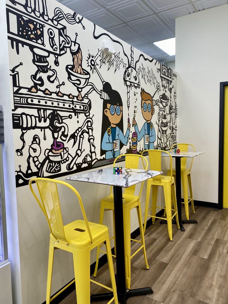 Food from Donerds Donuts