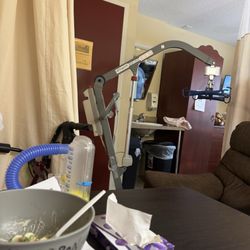 West View Nursing and Rehabilitation - Room 119 - the big device is called the Hoyer lift (needed for my roommate)