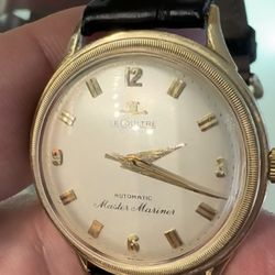 Village Watch Center - 1953 Jaeger LeCoultre 14k gold watch