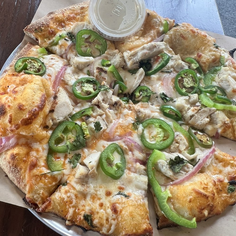 Your Pie Pizza - BUFFALO CHICKEN - Pizza Near Me - Brandon, Florida Your Pie Pizza - BUFFALO CHICKEN - Pizza Near Me - Brandon, Florida