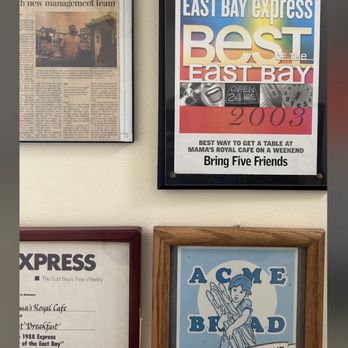 Mama's Royal Cafe - More awards - Breakfast & Brunch Near Me - Oakland, California Mama's Royal Cafe - More awards - Breakfast & Brunch Near Me - Oakland, California