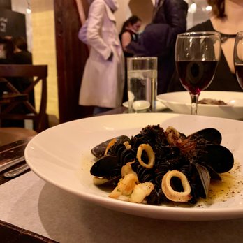 Melograno - Squid Ink Fusilli Special - Italian Near Me - Philadelphia, Pennsylvania
