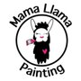 Mama Llama Painting