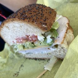 Pier St Deli  - Turkey Club Sandwich