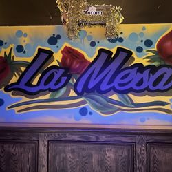 La Mesa - Wall graffiti decor