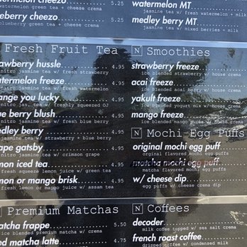 N7 Draft Tea + Coffee - Menu - Coffee & Tea Near Me - San Jose, California N7 Draft Tea + Coffee - Menu - Coffee & Tea Near Me - San Jose, California