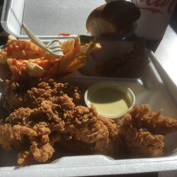 Chicken Delite - Chicken tenders, fries and honey mustard sauce - Southern Near Me - Ocilla, Georgia Chicken Delite - Chicken tenders, fries and honey mustard sauce - Southern Near Me - Ocilla, Georgia