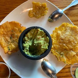 Guacamole and Tostones Guacamole and Tostones