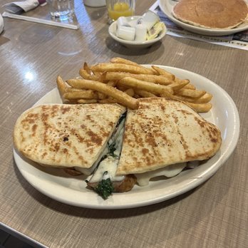 Oregon Diner - Sausage and spinach panini - Diners Near Me - Philadelphia, Pennsylvania Oregon Diner - Sausage and spinach panini - Diners Near Me - Philadelphia, Pennsylvania