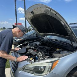 U S Motors - Dad scoping it out