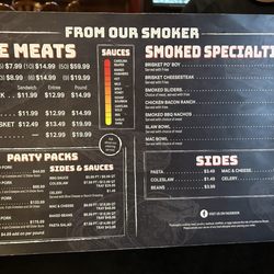 Station House 81 - Menu
