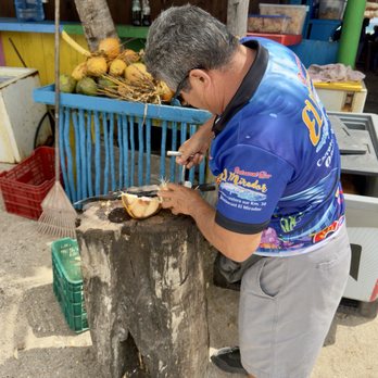El Mirador - The coconut meat was delicious - Bars Near Me - Cozumel, ROO