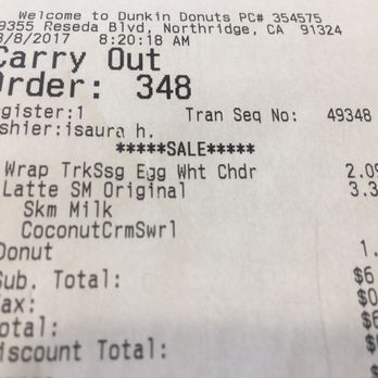 Dunkin' - Donuts Near Me - Northridge, California Dunkin' - Donuts Near Me - Northridge, California