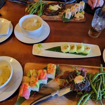 Kona Grill - El Paso - Loved it!!! We both got surf and turf. - Sushi Bars Near Me - Paso, Texas
