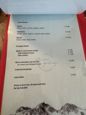 Menu photo 2 Innergebirg Salzburg, 5