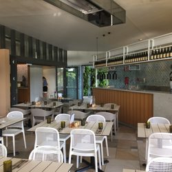 Elements of Byron - MGallery by Sofitel - More of the restaurant. The outdoor seating.