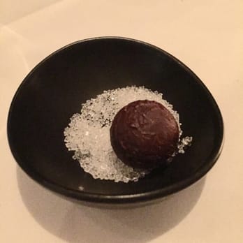 Sorellina - Free Chocolate! Chocolate truffle with caramel filling rolled in sea salt - Italian Near Me - Boston, Massachusetts Sorellina - Free Chocolate! Chocolate truffle with caramel filling rolled in sea salt - Italian Near Me - Boston, Massachusetts