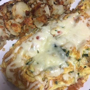 Cherry Pit Cafe - Mediterranean omelette with mozzarella - American Near Me - Deerfield, Illinois Cherry Pit Cafe - Mediterranean omelette with mozzarella - American Near Me - Deerfield, Illinois
