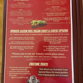 Slam Dunk Pizza - menu page 4 of 6 - Pizza Near Me - Willits, California