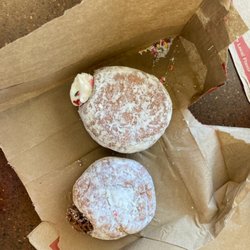 Honey Dew Donuts - Vanilla Cream Filled & Chocolate Cream Filled