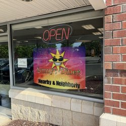 Sunny's Diner - Welcoming sign!