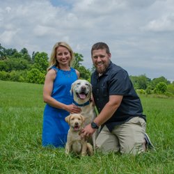 Caroline Albea Orthodontics - Dr. Caroline with her family.
