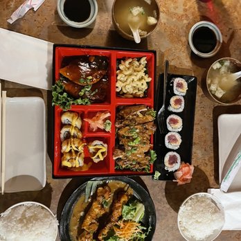 Momo Sushi & Grill - Chicken satay and dinner combo..super yummy! - Sushi Bars Near Me - Lake Oswego, Oregon Momo Sushi & Grill - Chicken satay and dinner combo..super yummy! - Sushi Bars Near Me - Lake Oswego, Oregon