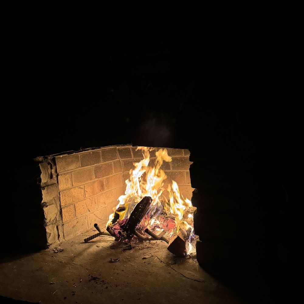 Beautiful fireplace