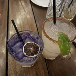 Market Bar - La Mariposa (left) Fallon's Revenge (right)