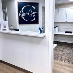Cornerstone Ob-Gyn - A beautiful sign our staff commissioned through Runninwild.designs.