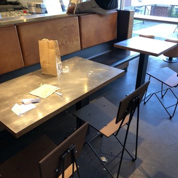 Chipotle Mexican Grill - Dirty tables - Mexican Near Me - Ithaca, New York
