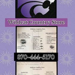 Wildcat Country Store - Menu