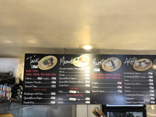 Menu photo 3 Tacos More Mira Loma, CA