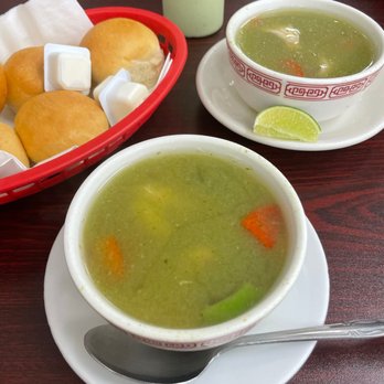 Aji Verde - Aguadito de Pollo Soup and Bread (@PLVTINUMCHANEL) - Peruvian Near Me - Paramount, California Aji Verde - Aguadito de Pollo Soup and Bread (@PLVTINUMCHANEL) - Peruvian Near Me - Paramount, California