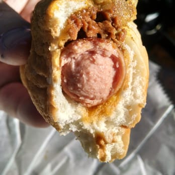 Jay's Famous Hot Dogs - "CT Scan" view of the everything. $1.20 / dog is hard to beat. - Hot Dogs Near Me - Youngstown, Ohio Jay's Famous Hot Dogs - "CT Scan" view of the everything. $1.20 / dog is hard to beat. - Hot Dogs Near Me - Youngstown, Ohio