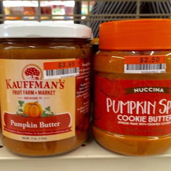 Big Lots - Pumpkin butter & cookie butter-2016 - Department Stores Near Me - Ocala, Florida