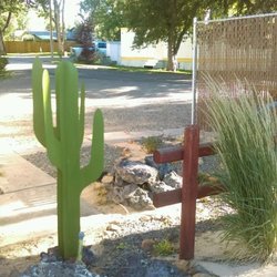 Wagon Wheel RV Park - By the rock garden
