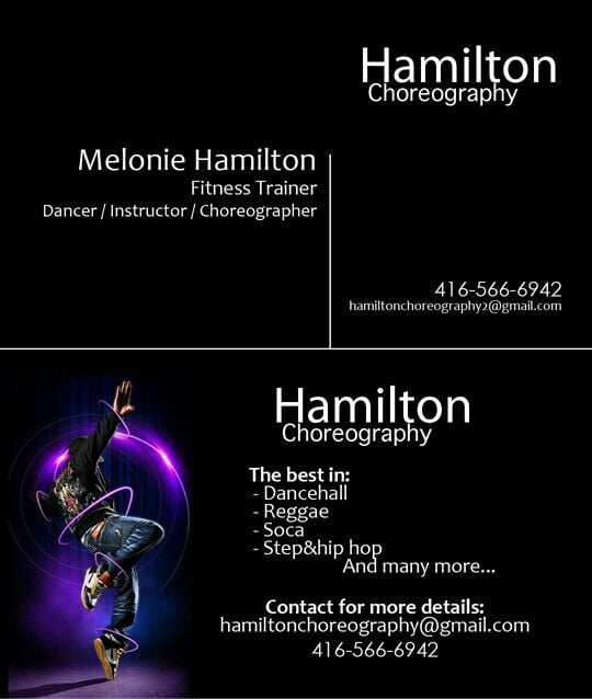 Hamilton Choreography Logo