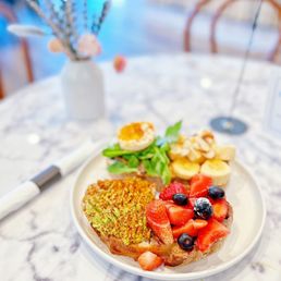 Creamy Mushroom + Egg Toast