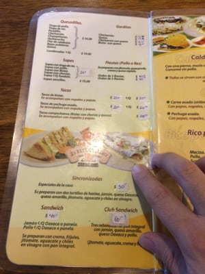 Menu photo 2 La Guanajuatense México, D.F., DIF