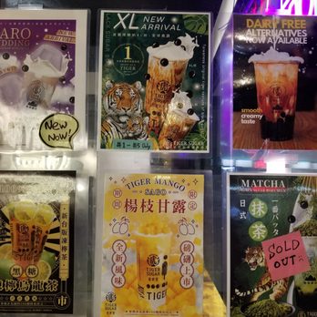 Tiger Sugar - Taro and matcha were sold out. - Bubble Tea Near Me - Honolulu, Hawaii