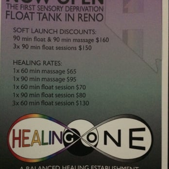 Healing One - Picked up a flyer - Float Spa Near Me - Reno, Nevada Healing One - Picked up a flyer - Float Spa Near Me - Reno, Nevada
