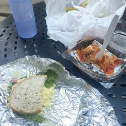 Food For Thought Deli - Egg Salad Sandwich, cabbage roll