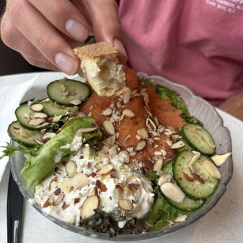 Café M - Atlantic salad - Cafes Near Me - Savannah, Georgia Café M - Atlantic salad - Cafes Near Me - Savannah, Georgia
