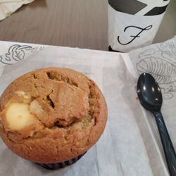 Foxtail Coffee - AdventHealth Partin Settlement - Pumpkin muffin and a coffee