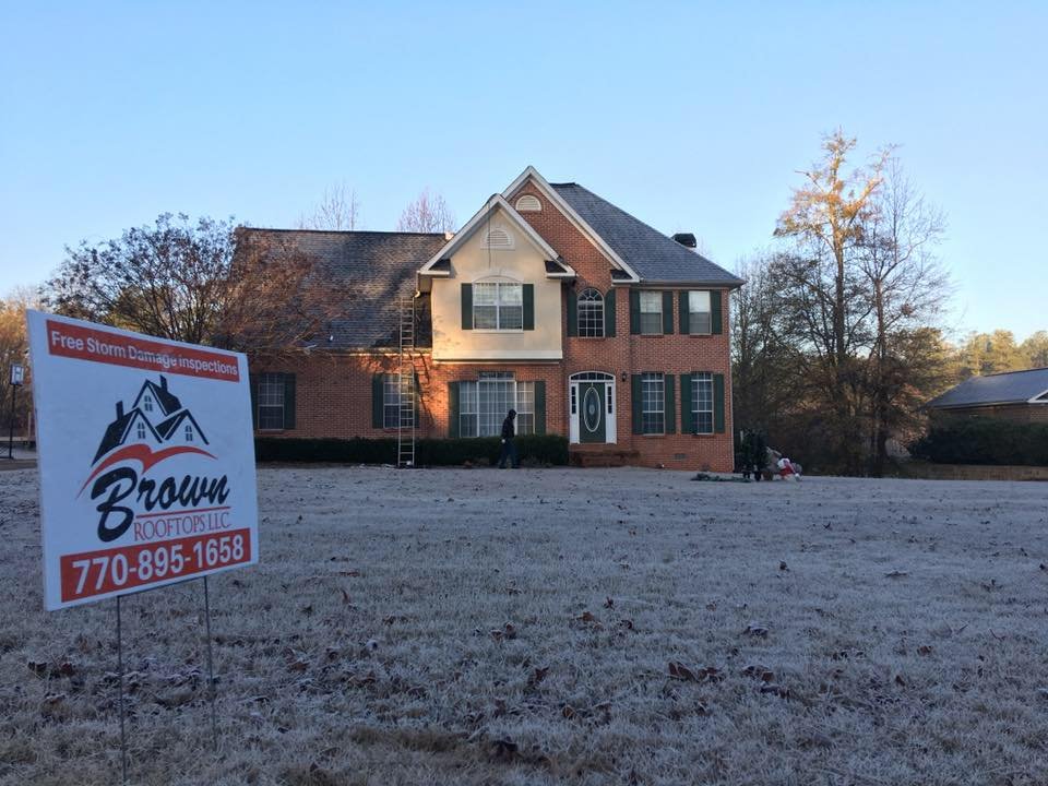 Slide of Brown Rooftops